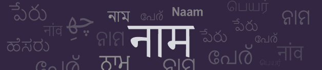 Naam wordcloud